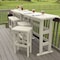 Highwood Usa Lehigh 6pc Bar Height Outdoor Patio Furniture Balcony Set AD-KITBALC201-WAE - alternate 2